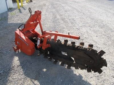 trenching attachment for kubota tractors